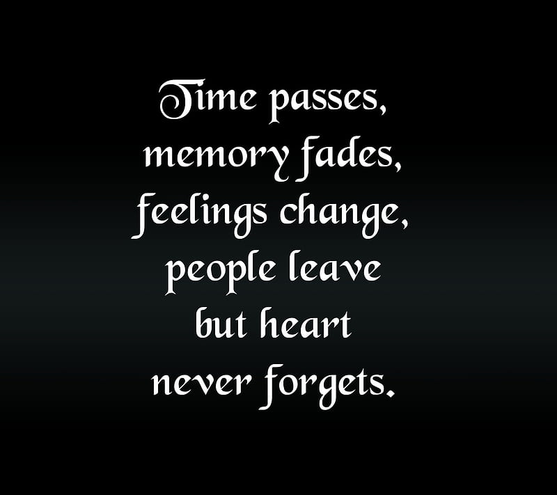heart, cool, life, memory, new, passes, quote, saying, time, HD wallpaper