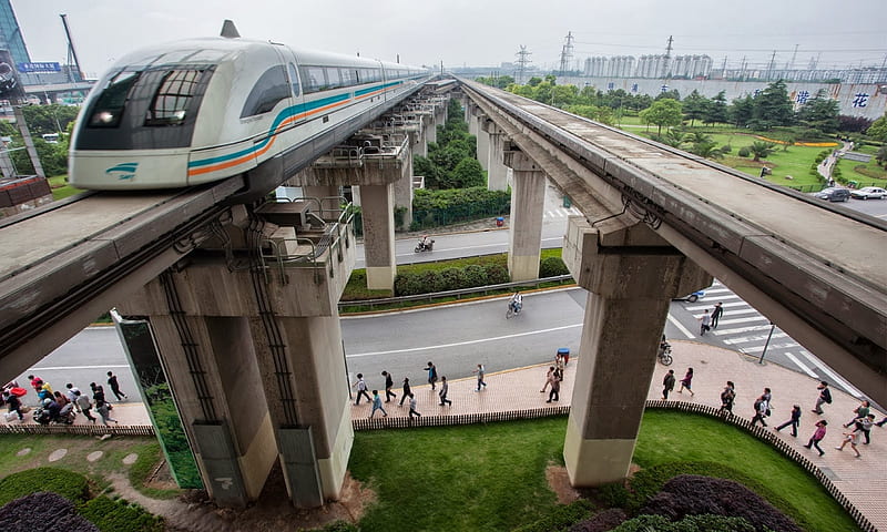 Shanghai Maglev Train, Shanghai, Train, Maglev, China, HD Wallpaper ...