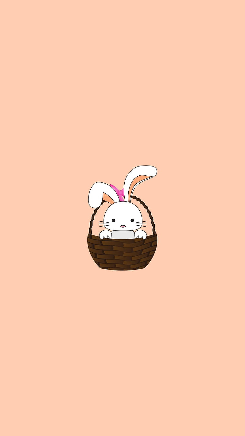 Easter Bunny, adorable funny bunnies, aesthetic bunny rabbit, easter egg gift, happy rabbits, kawaii theme, little sweet bunnies, lovely easter eggs, spring holiday theme, summer Easter, wonderland, HD phone wallpaper