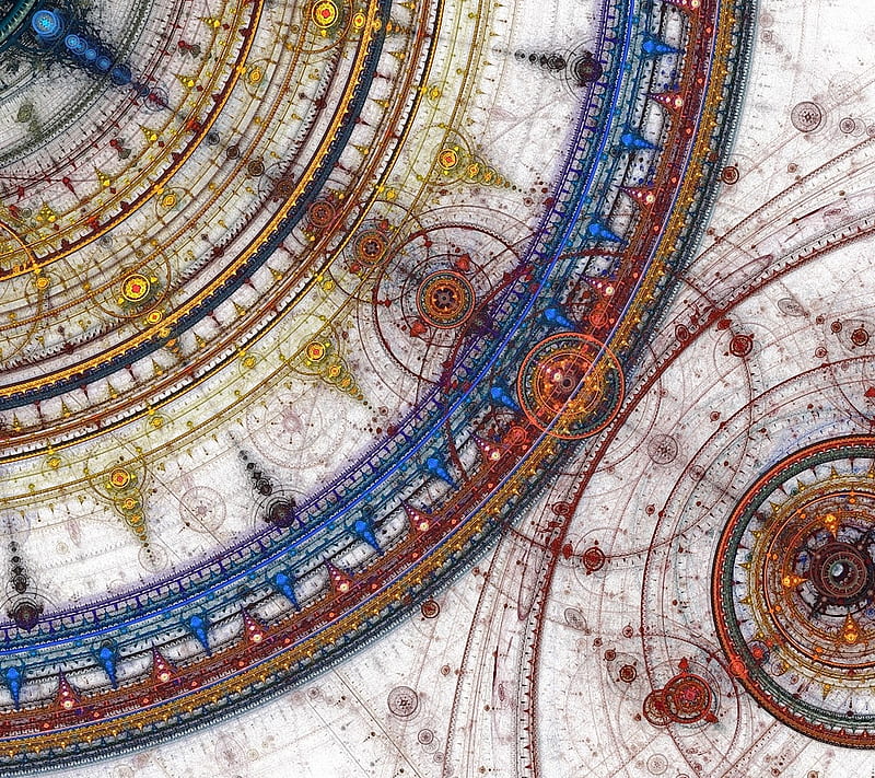 Android Galaxy, abstract, science, solar system, technology, HD wallpaper