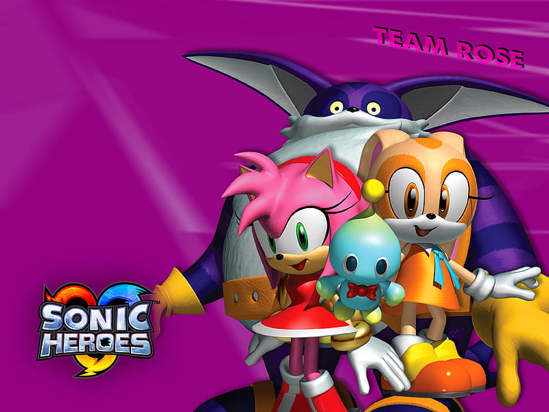 Top 10 Best Sonic The Hedgehog Games Sonic Heroes HD wallpaper  Pxfuel