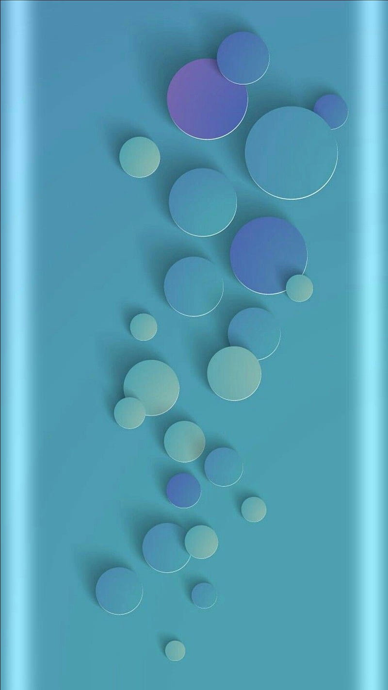 Abstract, blue, circles, edge, purple, s7, s8, HD phone wallpaper