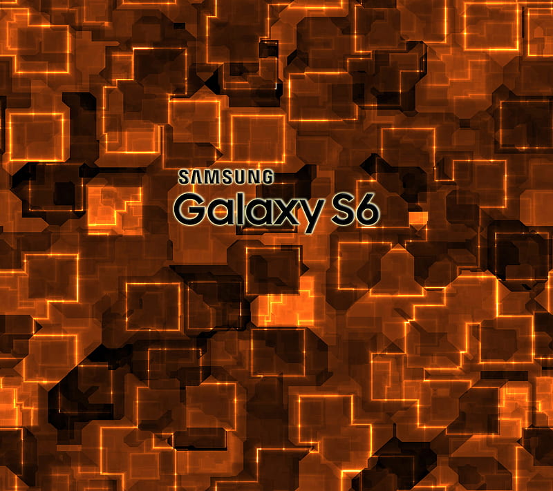 Samsung Galaxy S6, abstract, box, gs6, logo, HD wallpaper