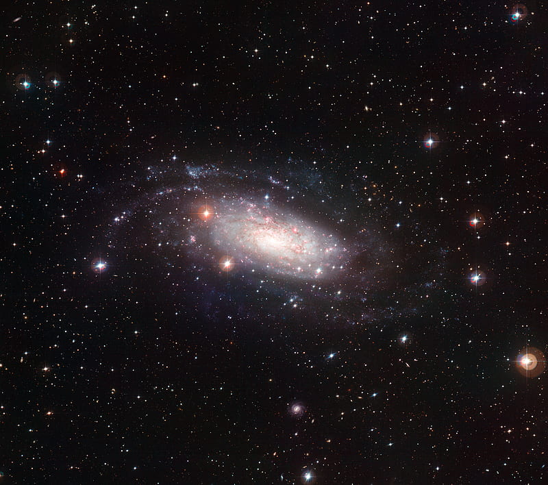 NGC 3621, hydra, stars, disk, space, spiral, eso, galaxies, HD wallpaper