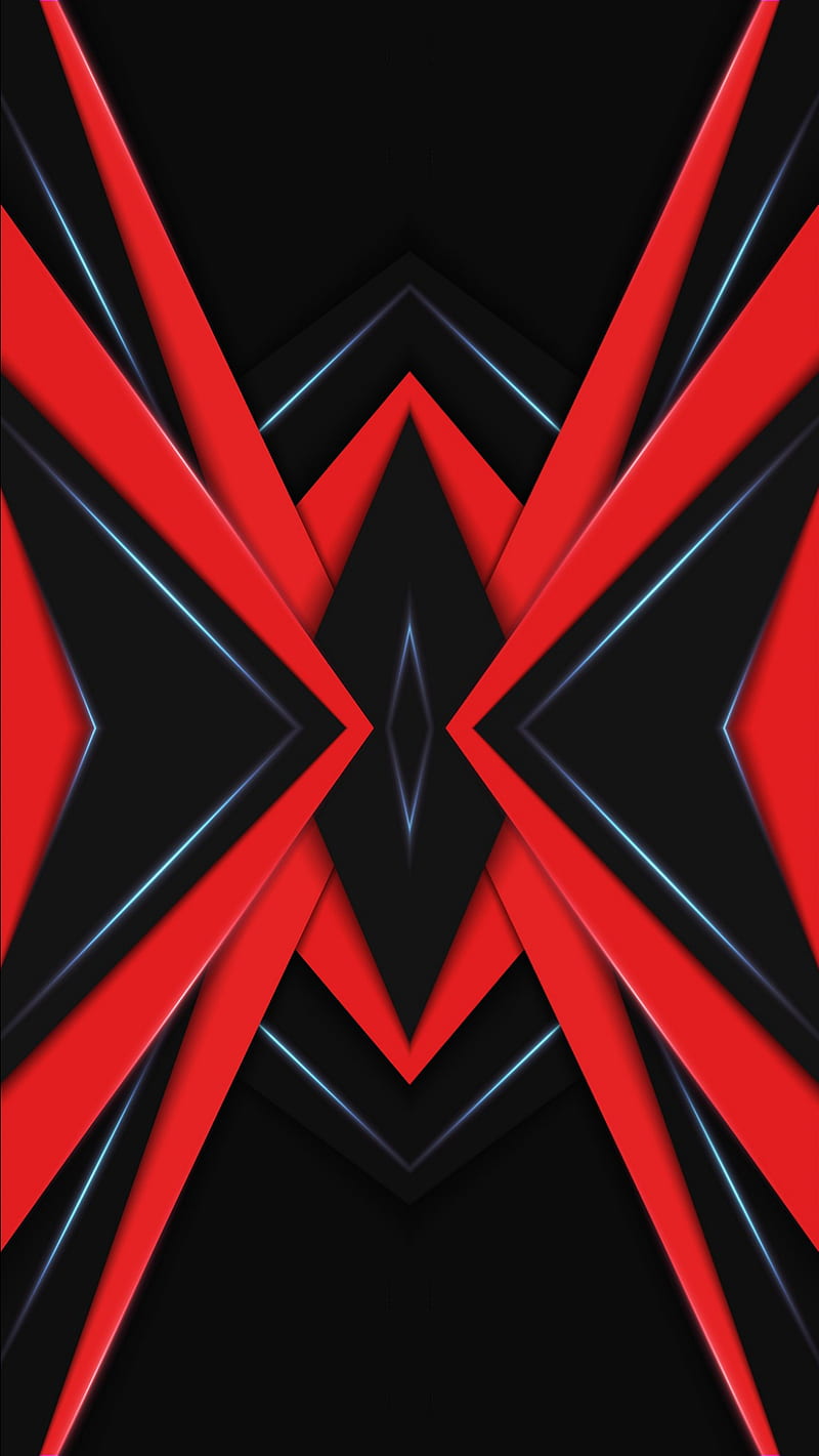 Spider Abstract Black Edge Galaxy Geometric Iphone Pattern Red Samsung Hd Mobile Wallpaper Peakpx