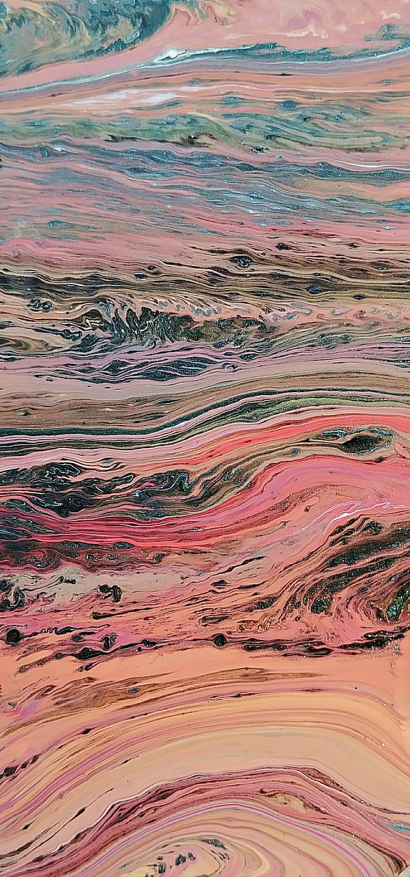 Jupiters shore, desert colors, fantasy, planet, HD phone wallpaper