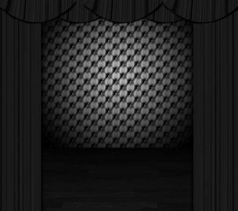 Dark Stage, curtains, goth, gothic, HD wallpaper