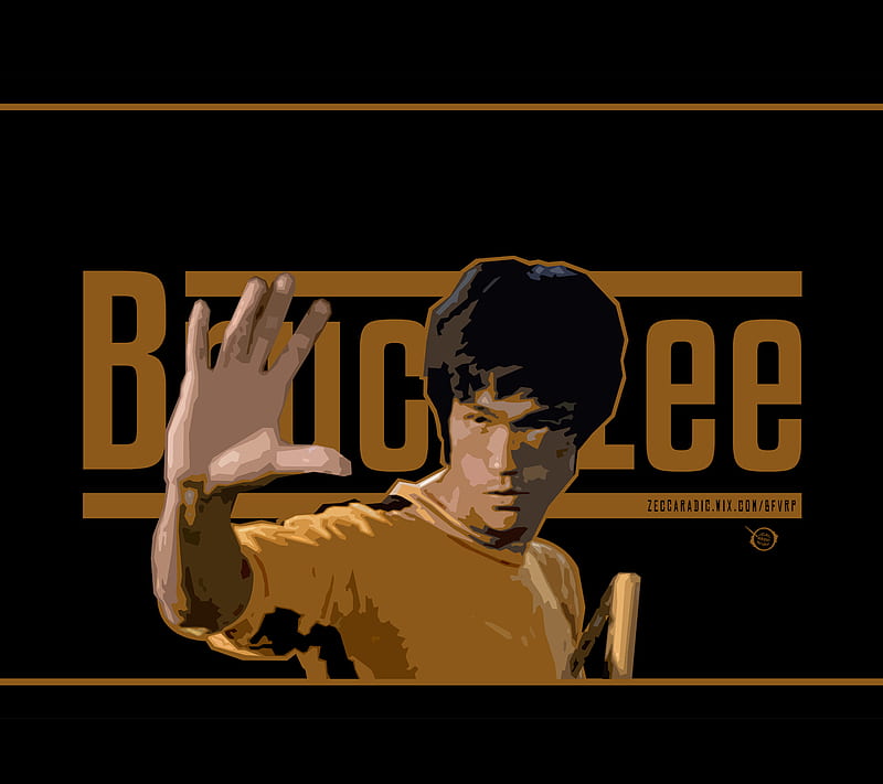 Bruce Lee, art, bfvrp, digital, kung fu, prints, radi, zelko, HD wallpaper