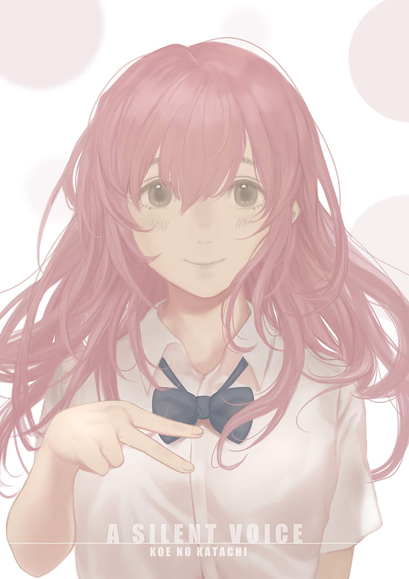 Shouko Smiling Eyes Closed