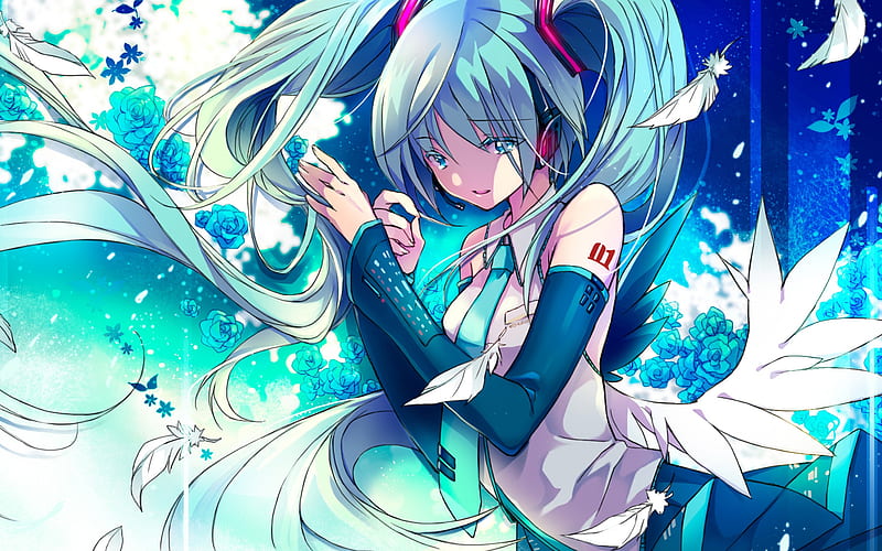 7. "Miku Hatsune" from Vocaloid - wide 9