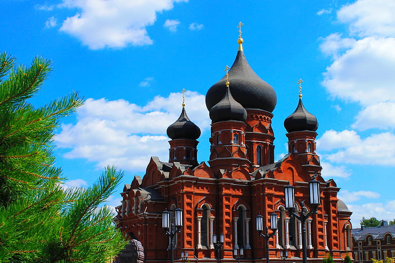 Churches, Church, Dome, Russia, HD wallpaper