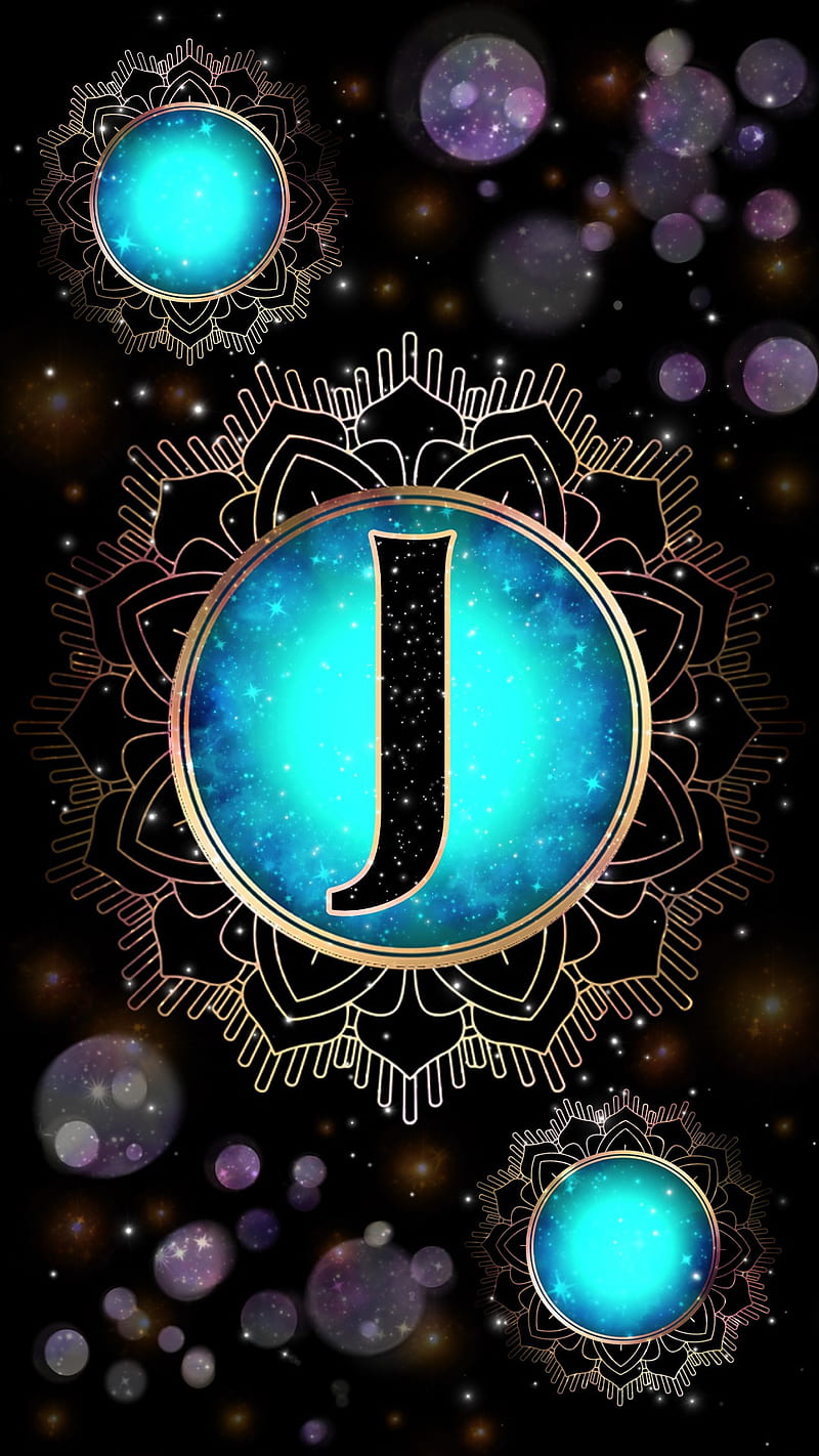 Magia mandala j, galaxias, resplandor, inicial j, letra j, magia, místicas,  oculto, Fondo de pantalla de teléfono HD | Peakpx