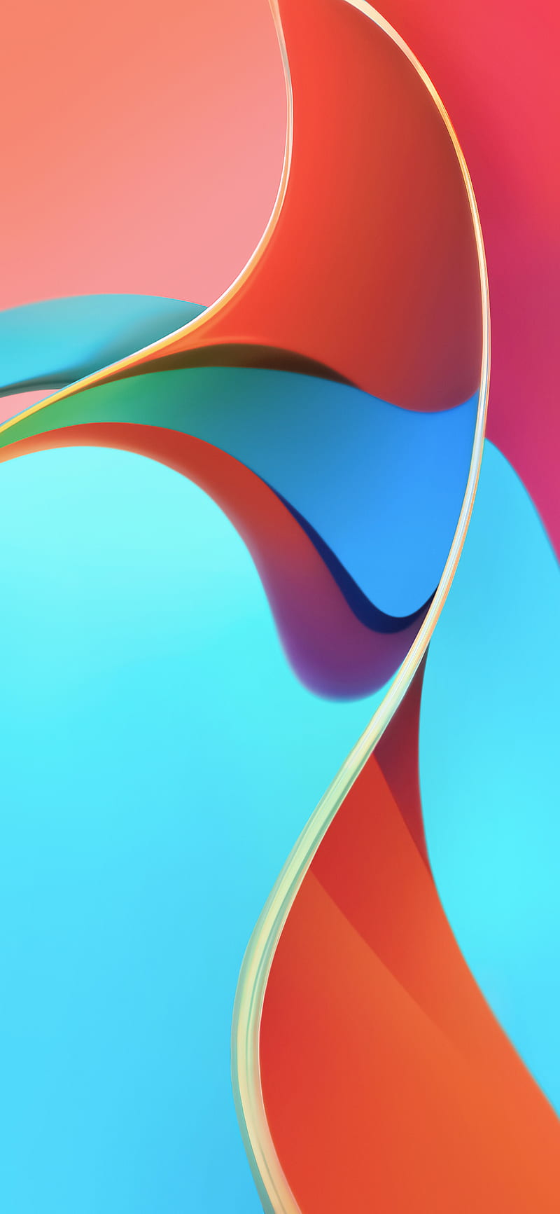Xiaomi Mi 9, abstract digital, colors, HD phone wallpaper | Peakpx
