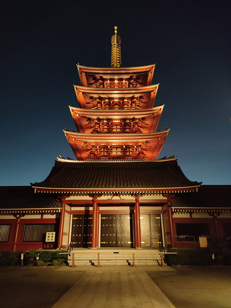 Sensō-ji, japanese, Japan, temple, HD phone wallpaper | Peakpx