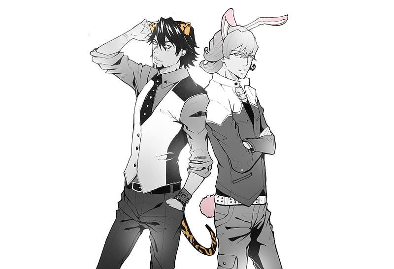 Anime, Tiger & Bunny, Barnaby Brooks Jr., Kotetsu T. Kaburagi, HD wallpaper