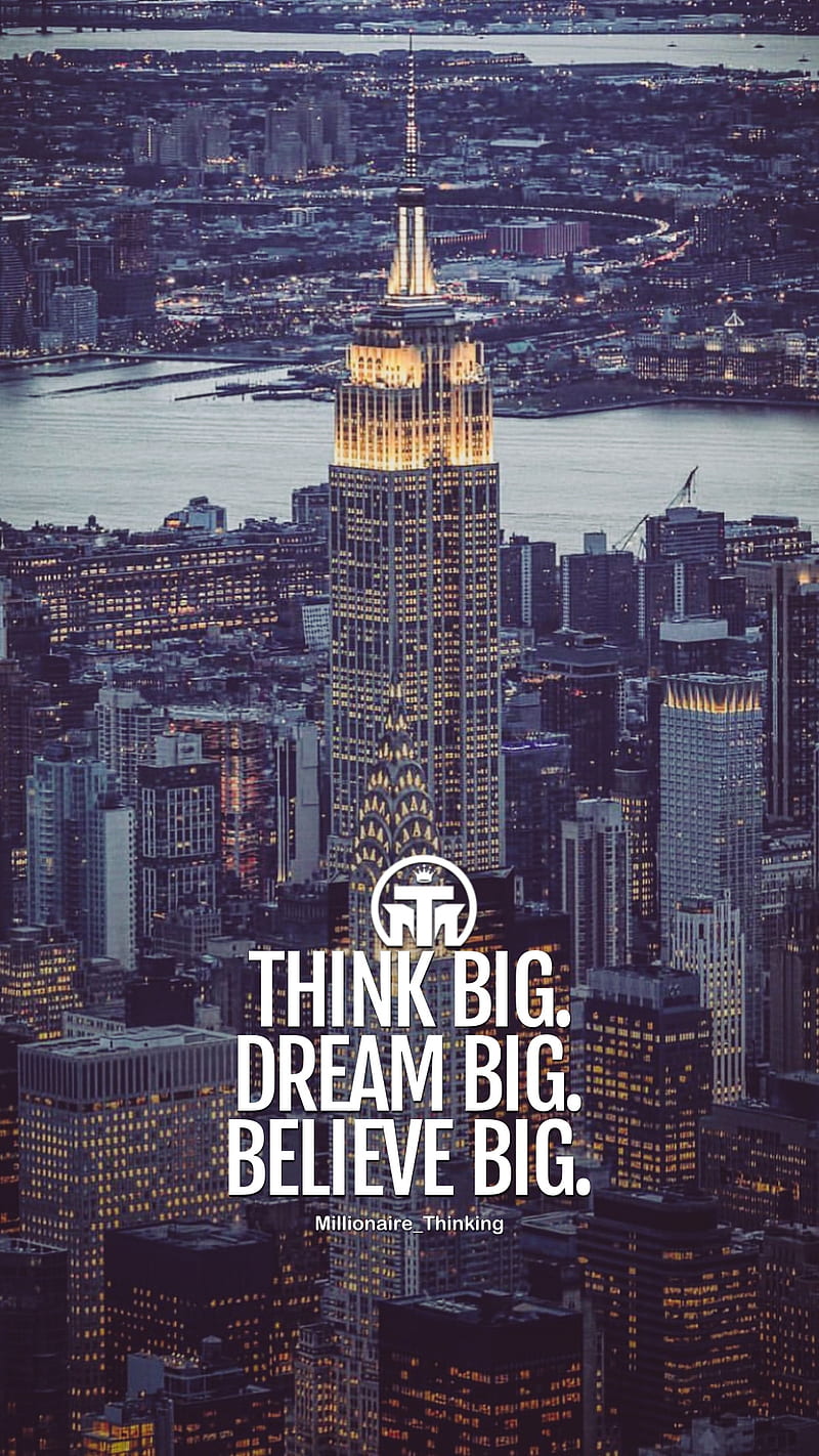 Motivational Quote, city, inspiration, luxury, millionaire lifestyle, millionaire thinking, millioniare, motivation, new york, HD phone wallpaper