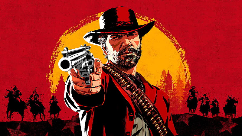 Red Dead, Red Dead Redemption 2, Arthur Morgan, HD wallpaper