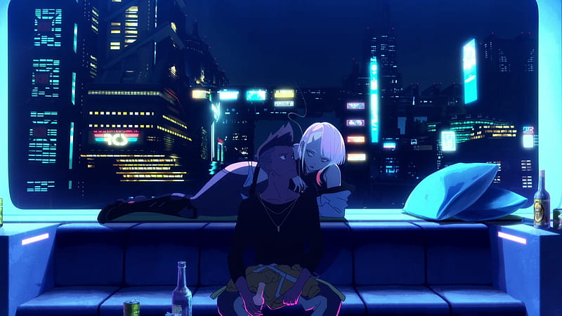 Cyberpunk Date hd wallpaper 