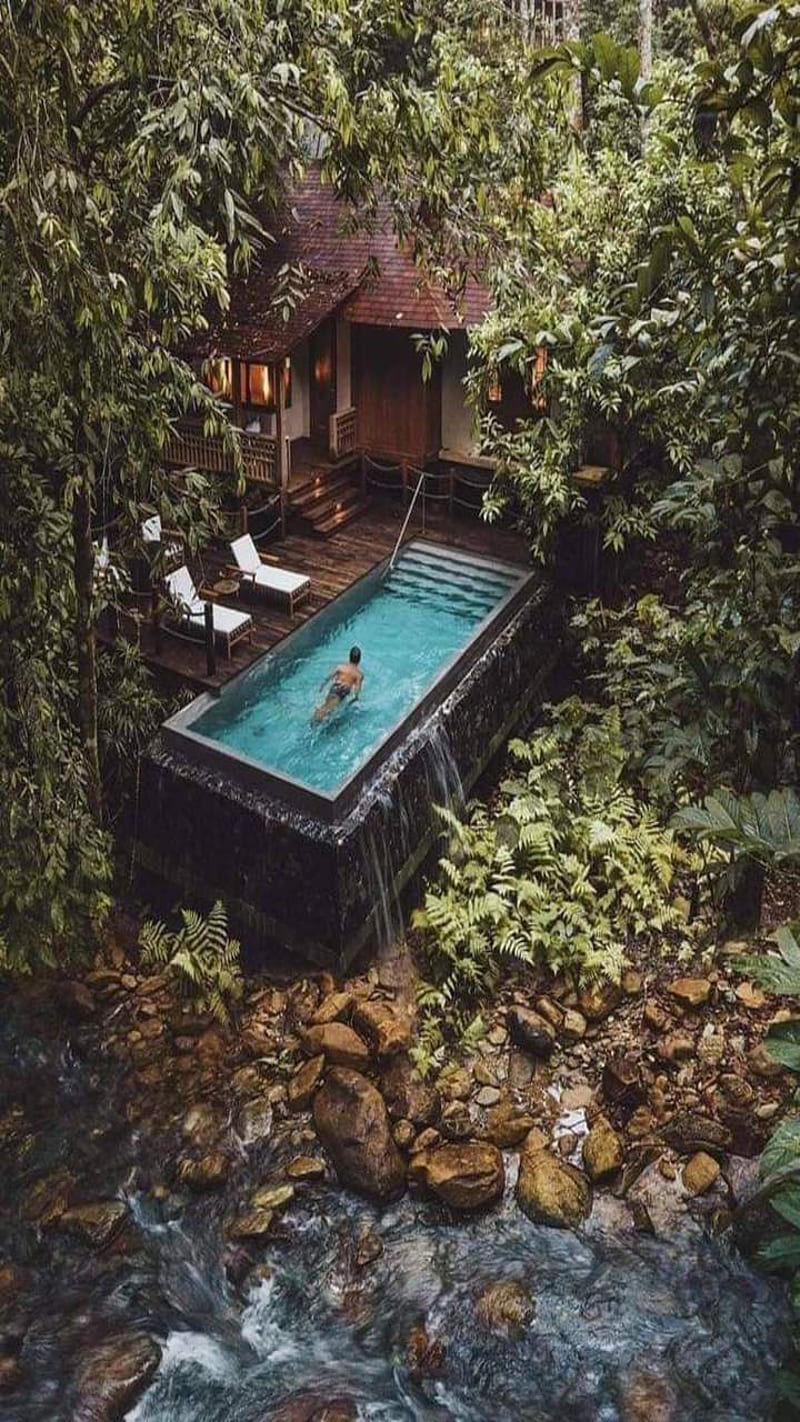 Relaxing Swim, bonito, life, luxury, HD phone wallpaper | Peakpx