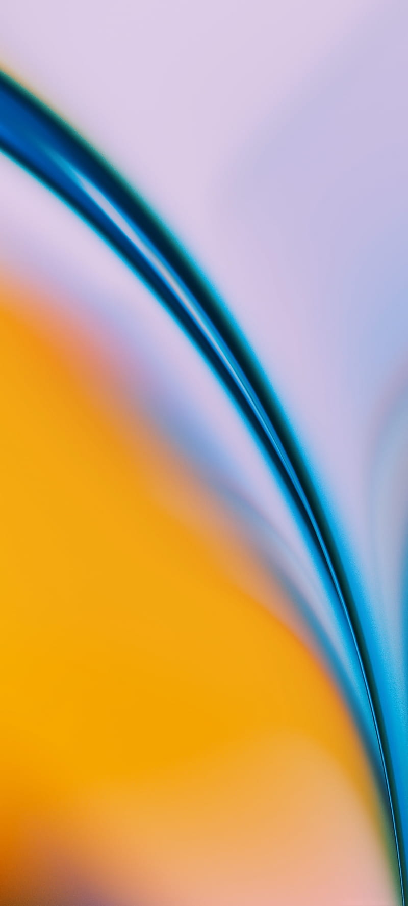 OnePlus Nord 2, orange, electric blue, HD phone wallpaper