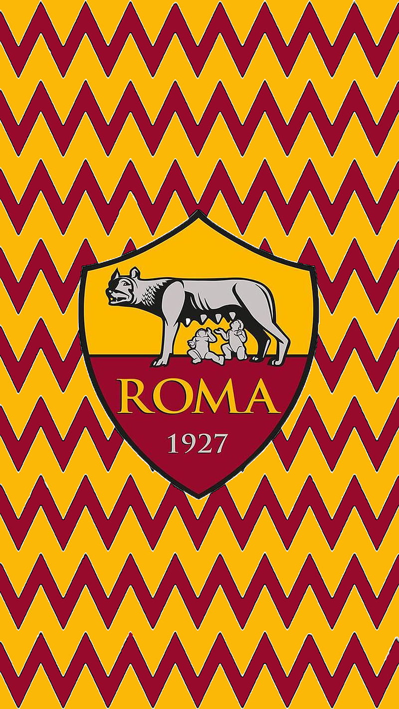 As Roma, calcio, club, football, italia, la loba, loba, serie a, HD phone  wallpaper