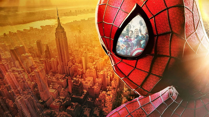 Spiderman sobre la ciudad de nueva york, art, estados unidos, nueva york,  abstracto, Fondo de pantalla HD | Peakpx