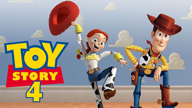 Movie, Jessie (Toy Story), Woody (Toy Story), Toy Story 4, HD wallpaper