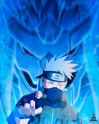 KAKASHI, anime, dark, edit, gang, luz, rinnegan, sharingan, trash, trxsh,  HD phone wallpaper