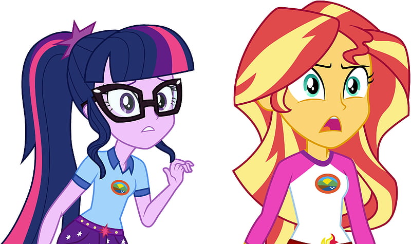 My Little Pony, My Little Pony: Equestria Girls - Legend of Ever, Sci-Twi (My Little Pony) , Sunset Shimmer, HD wallpaper