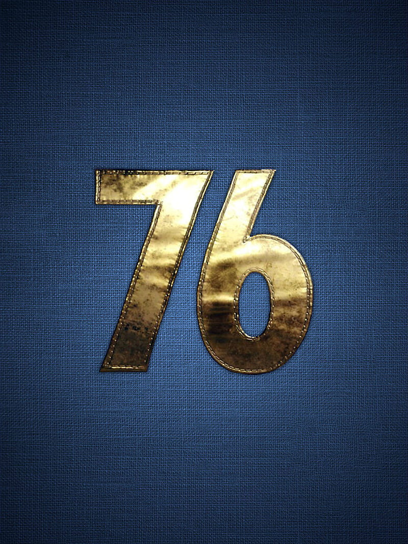 Fallout 76, 76, 360, bethesda, blue, fallout, gold, playstation, ps4, sony, xbox, HD phone wallpaper