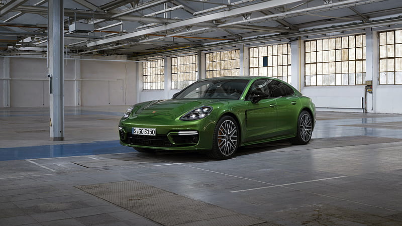 Green Porsche Panamera 4S 2020 Cars, HD wallpaper