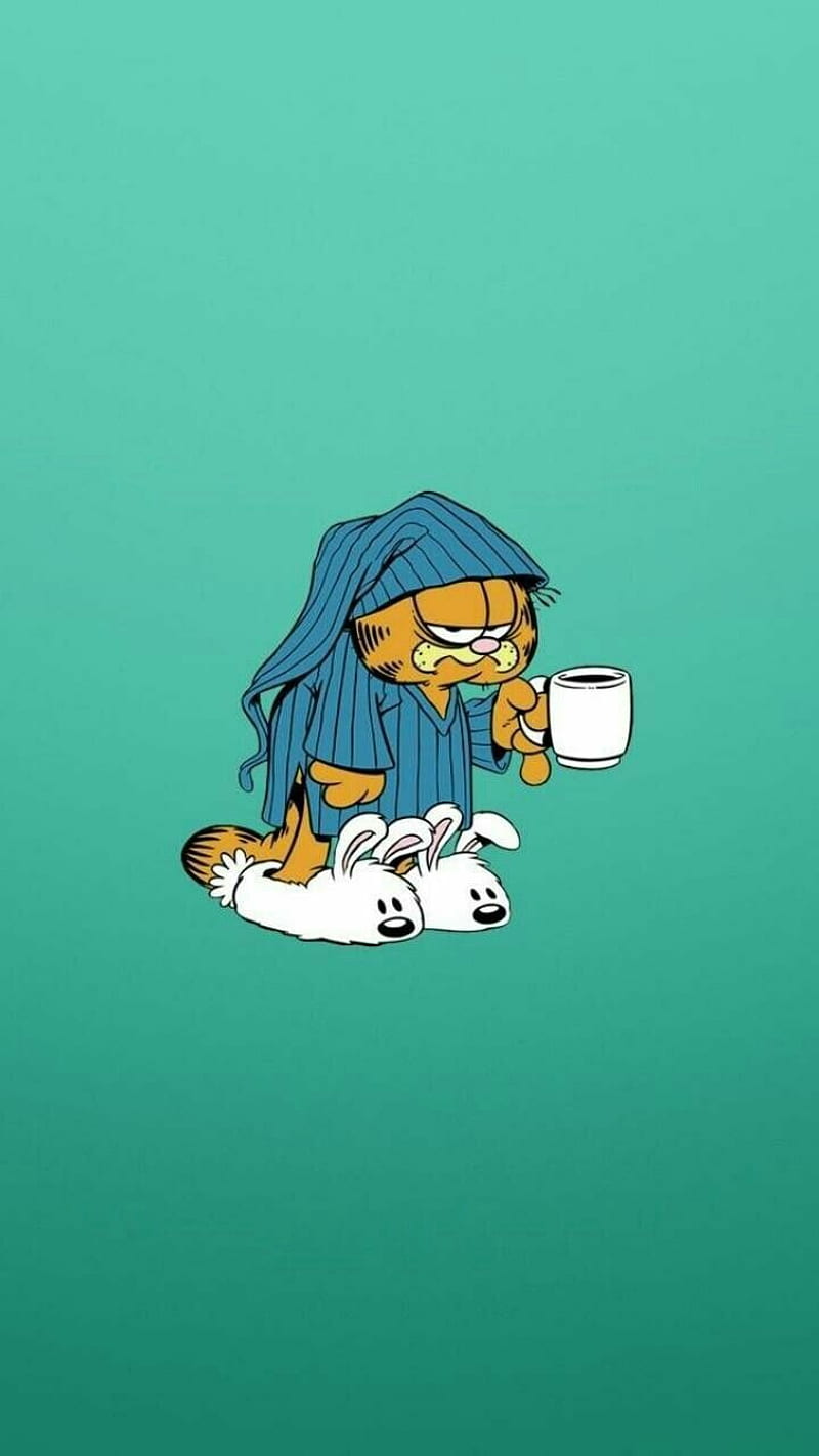 Garfield, dibujos animados, amor, secuaces, estado animico, pasteles,  unicornios, Fondo de pantalla de teléfono HD | Peakpx