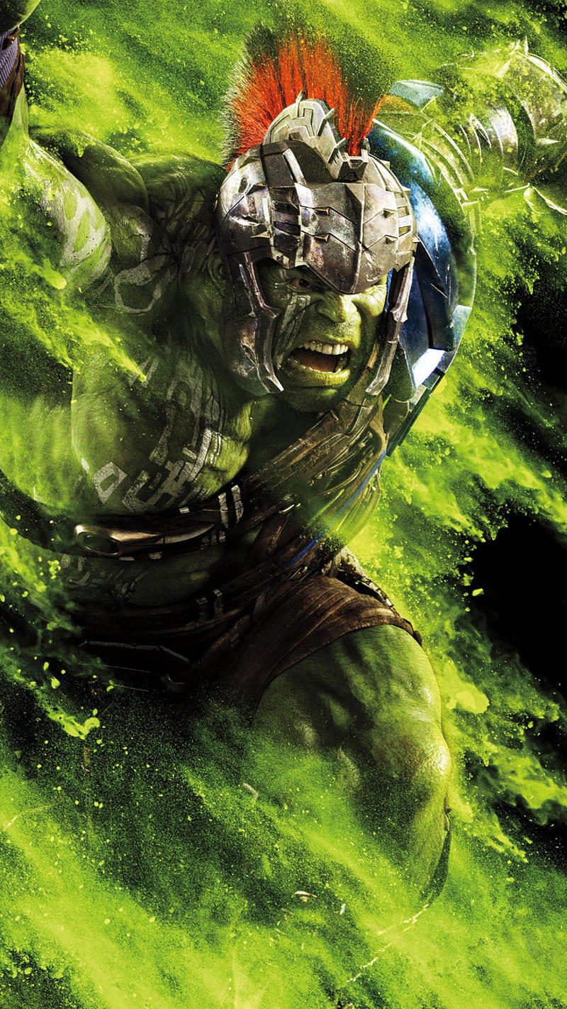 Gladiator Hulk, gladiator, hulk, marvel, marvel comics, thor 3, thor ragnarok, HD phone wallpaper