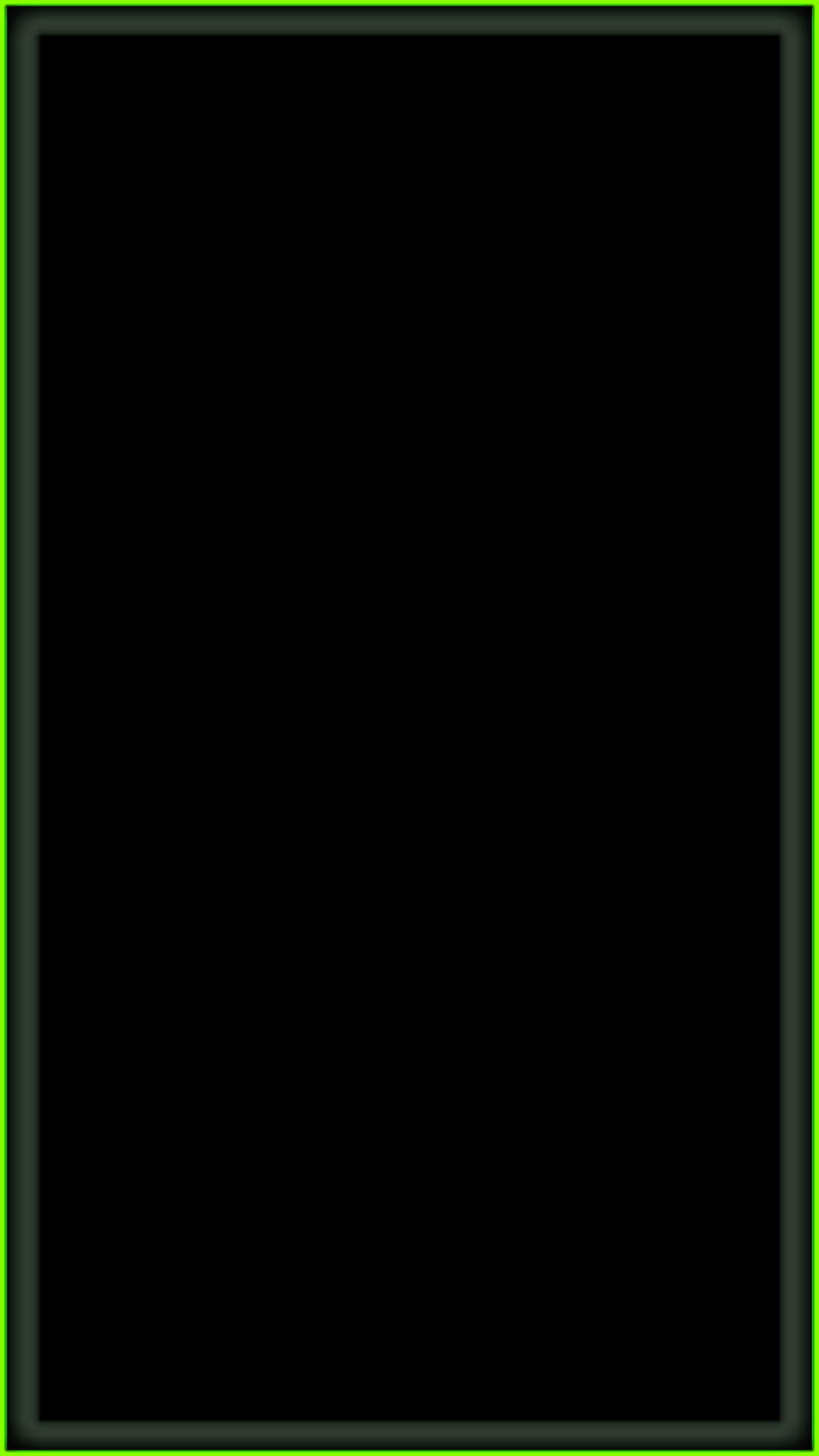 New Green Edge LED, edge, green elegant, iphone, jojo, led, lulu, magma, neon light, original, samsung s9, HD phone wallpaper