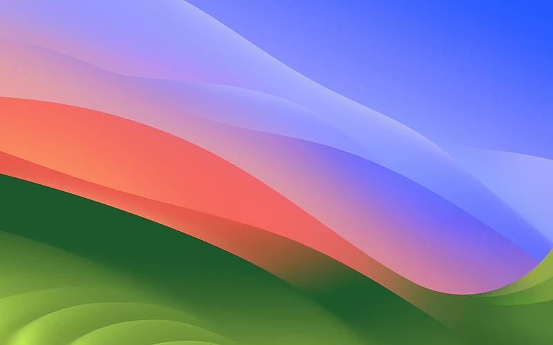 Graphic MacOS Sonoma Abstract Background, HD wallpaper