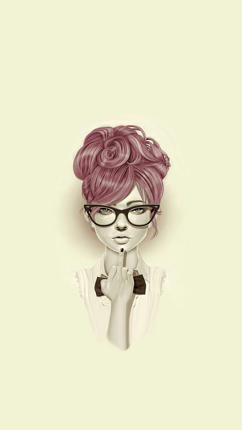 need, eyeglasses, face, girl, hair, hand, HD phone wallpaper