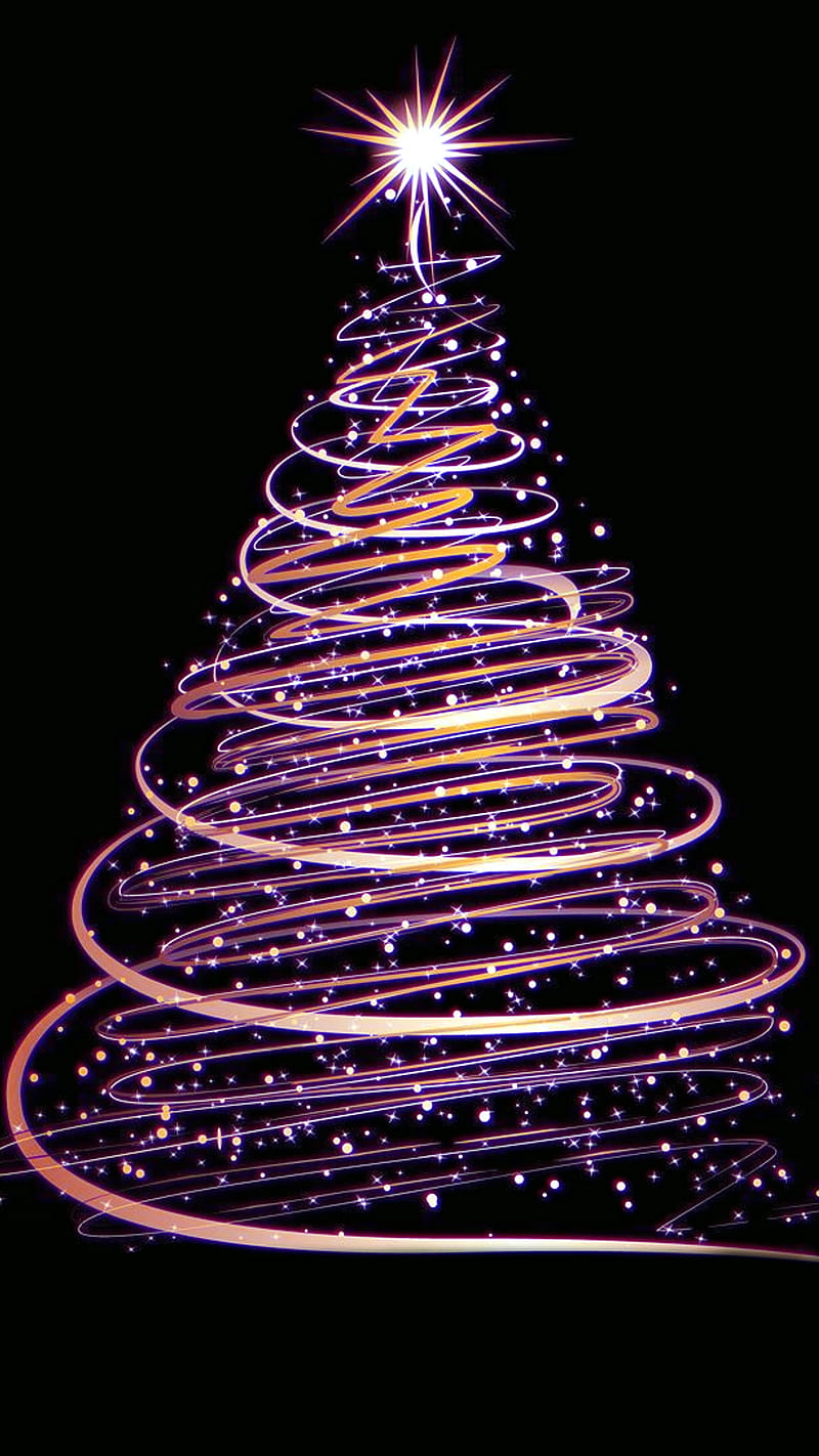 Christmas tree, arbre, noel, sapin, HD phone wallpaper