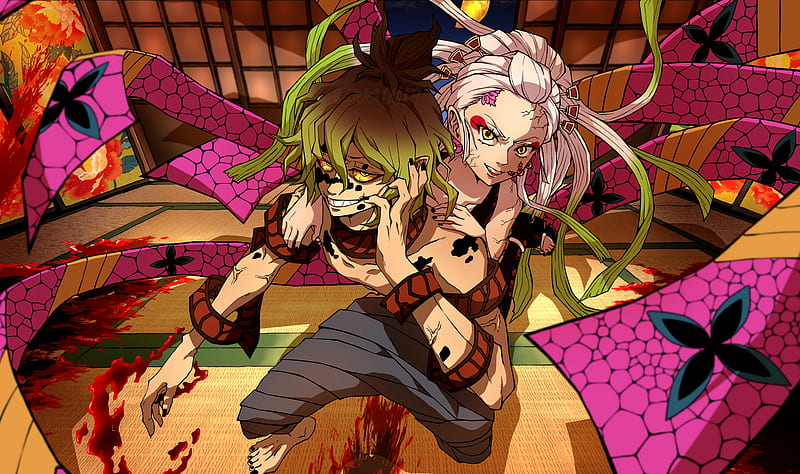 Anime, Demon Slayer: Kimetsu no Yaiba, Daki (Demon Slayer), Gyutaro