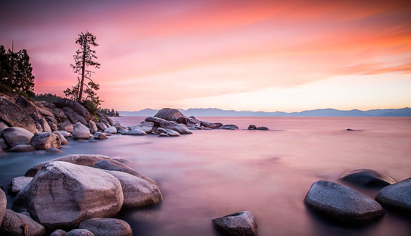 Lake Tahoe , lake, nature, HD wallpaper