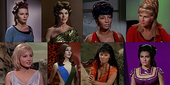 Original Star Trek Actresses, Lee Meriwether, Nichelle Nichols, Sherry Jack...