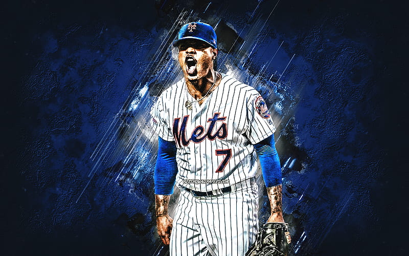 Marcus Stroman, New York Mets, MLB, american baseball, blue stone