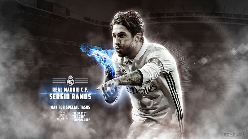 Sports, Sergio Ramos, Soccer, Spanish, Real Madrid C F, HD wallpaper ...