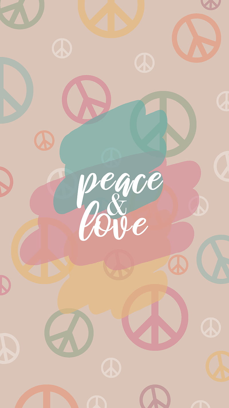 Haz la paz, no la guerra, hippie, boho, dom, amor, pasteles, paz, retro,  alma, Fondo de pantalla de teléfono HD | Peakpx