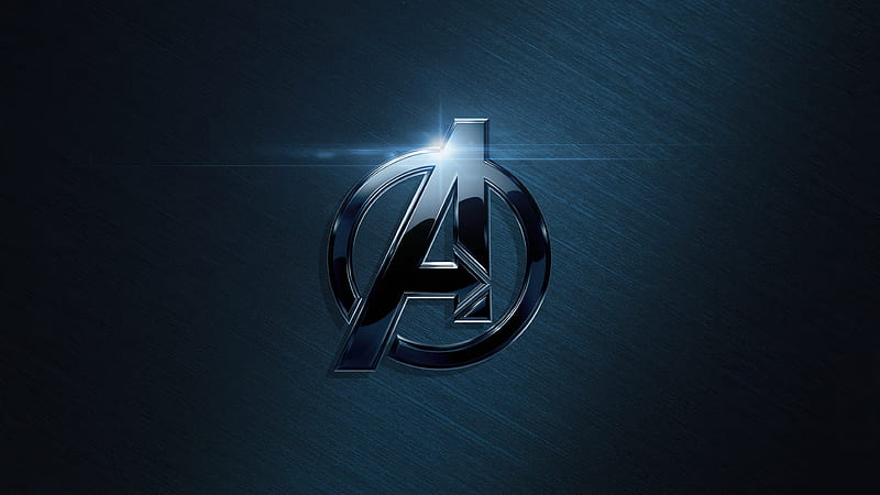 The Avengers Metal Logo , avengers, movies, logo, HD wallpaper