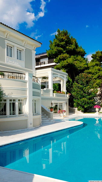 Luxury House, home, house, luxury, mansion, pool, HD wallpaper | Peakpx