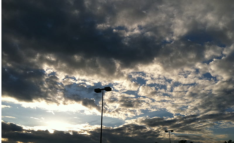 Kentucky Stormclouds II, sunset, sky, storm, clouds, HD wallpaper