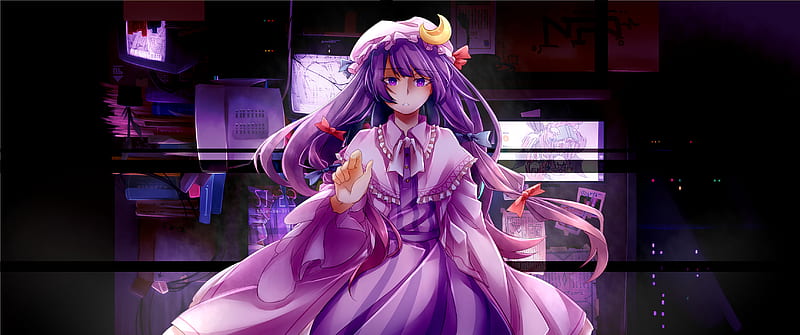 Patchouli Knowledge Touhou Project Scroll Painting Wall Picture Anime Wall  Scroll Hanging Deco 120 x 40cm(47.2in x 15.7in) Premium 2 Way Tricot  Pillowcase : Amazon.ca: Home
