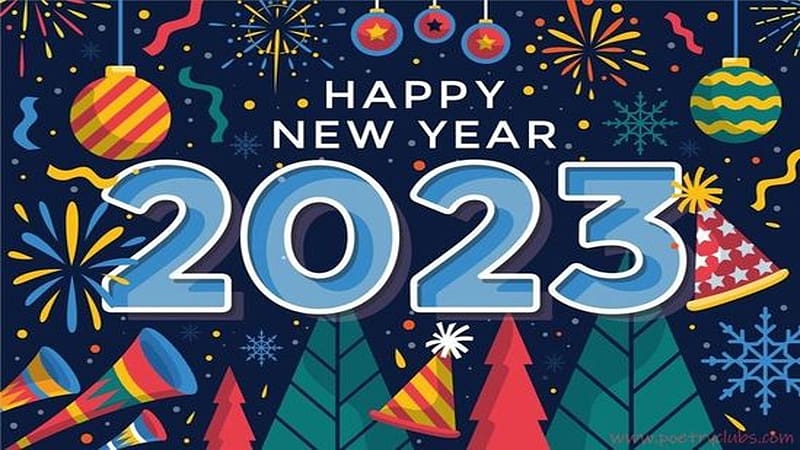 Top Happy New Year 2023 ., HD wallpaper