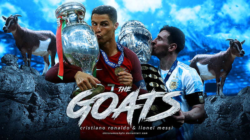 Soccer, Cristiano Ronaldo , Lionel Messi, HD wallpaper