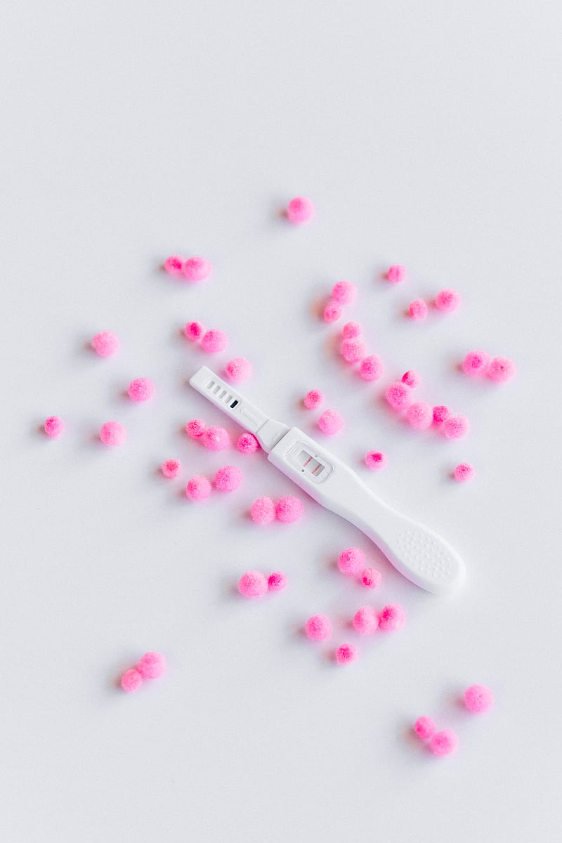 White and Pink Thermometer on White Surface, HD phone wallpaper